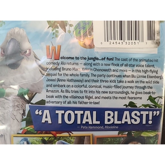 Rio 2 (DVD, 2014) - NEW and Sealed PROMO Blue Sky Studios - Picture 5 of 10
